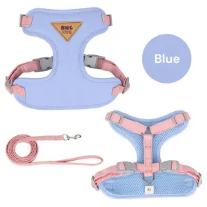 Pet Anti-Break Chest Harness - Blue