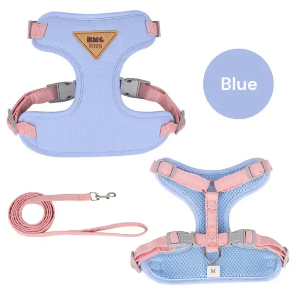 Pet Anti-Break Chest Harness - Blue