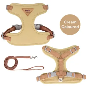 Pet Anti-Break Chest Harness - Cream Coloured