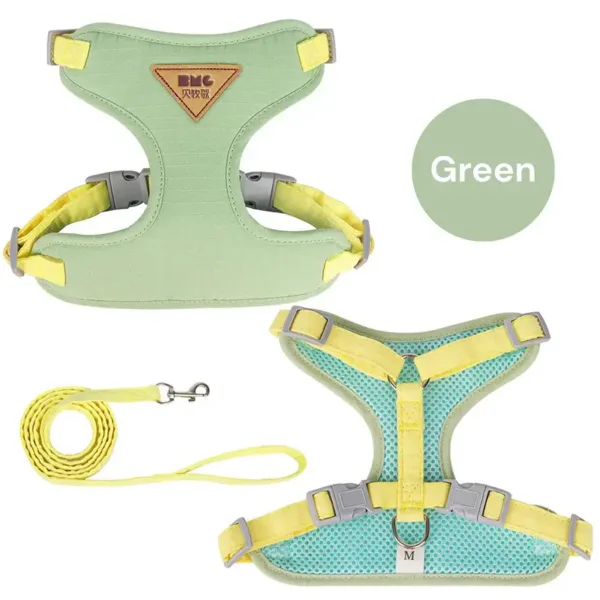 Pet Anti-Break Chest Harness - Green