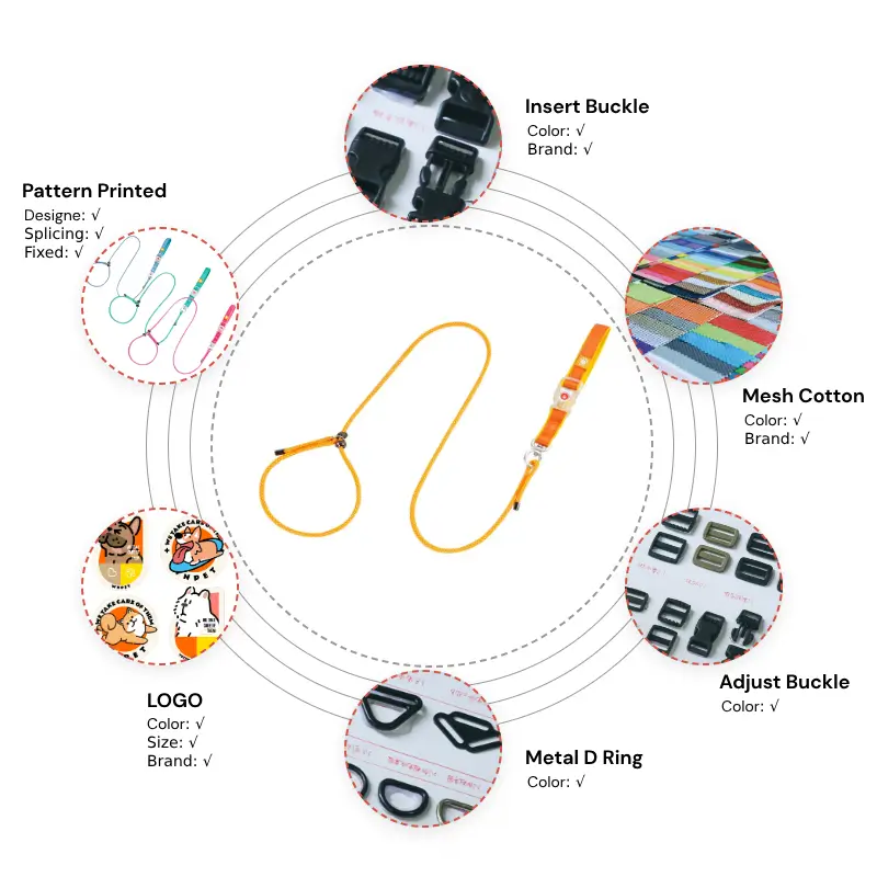 Custom Integrated Explosion-Proof Pet Leash