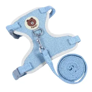 Air Mesh Stress Free Pet Harness Blue