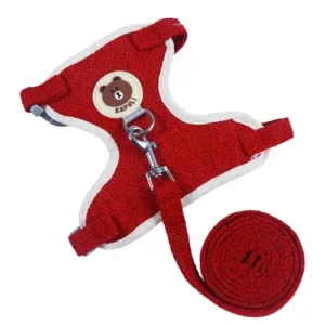 Air Mesh Stress Free Pet Harness Red