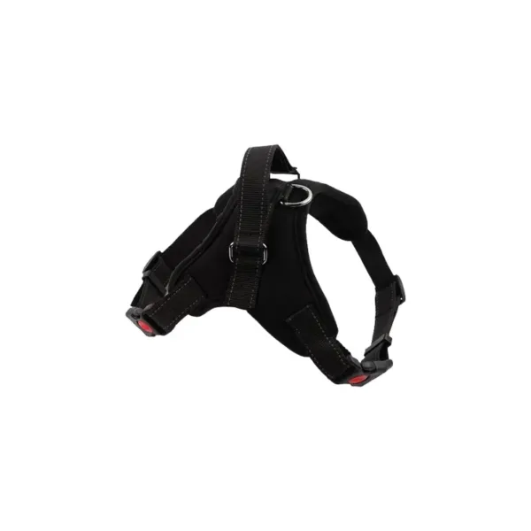 Explosion-Proof Pet Chest and Shoulder Strap for Dog Walking Black