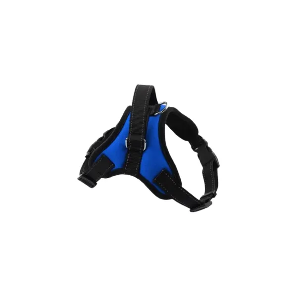 Explosion-Proof Pet Chest and Shoulder Strap for Dog Walking Blue