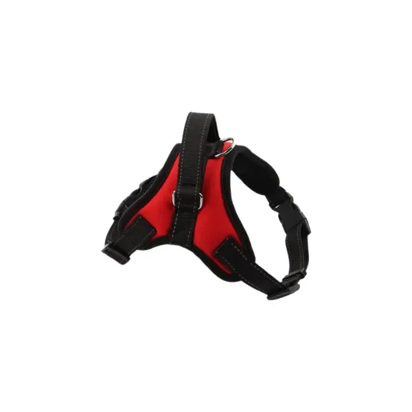 Explosion-Proof Pet Chest and Shoulder Strap for Dog Walking Red