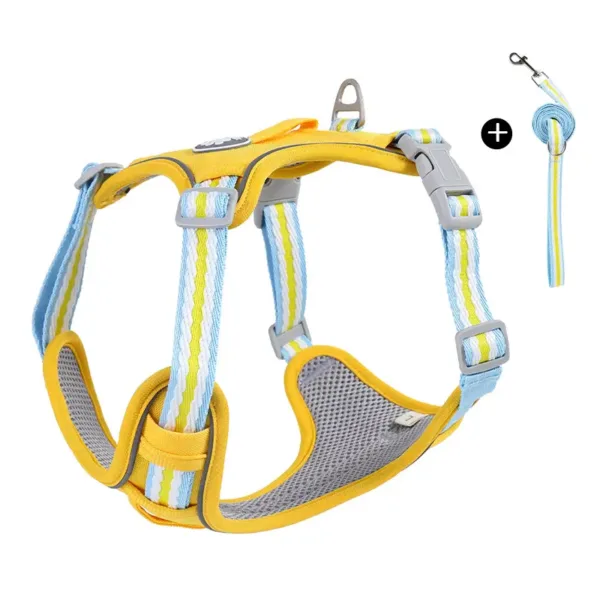 NightGlow Adventure Harness for Small Dogs Yellow