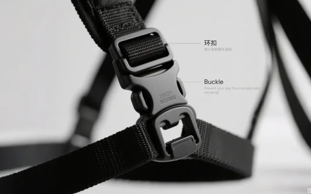 Snap-On Anti-Escape Pet Chest and Back Strap