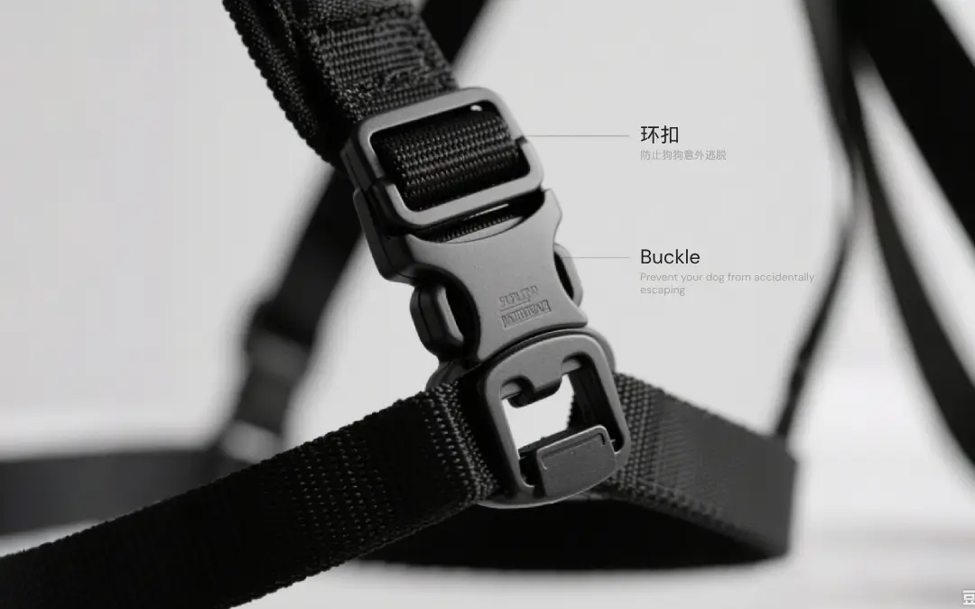 Snap-On Anti-Escape Pet Chest and Back Strap