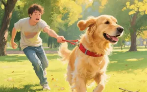 dog escaping harness