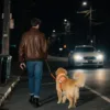 night walking safety system reflective harness