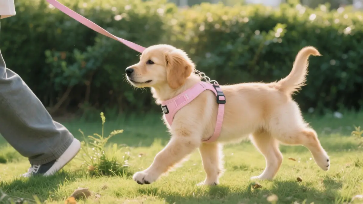 Puppy's First Walk Dog Soft Harness