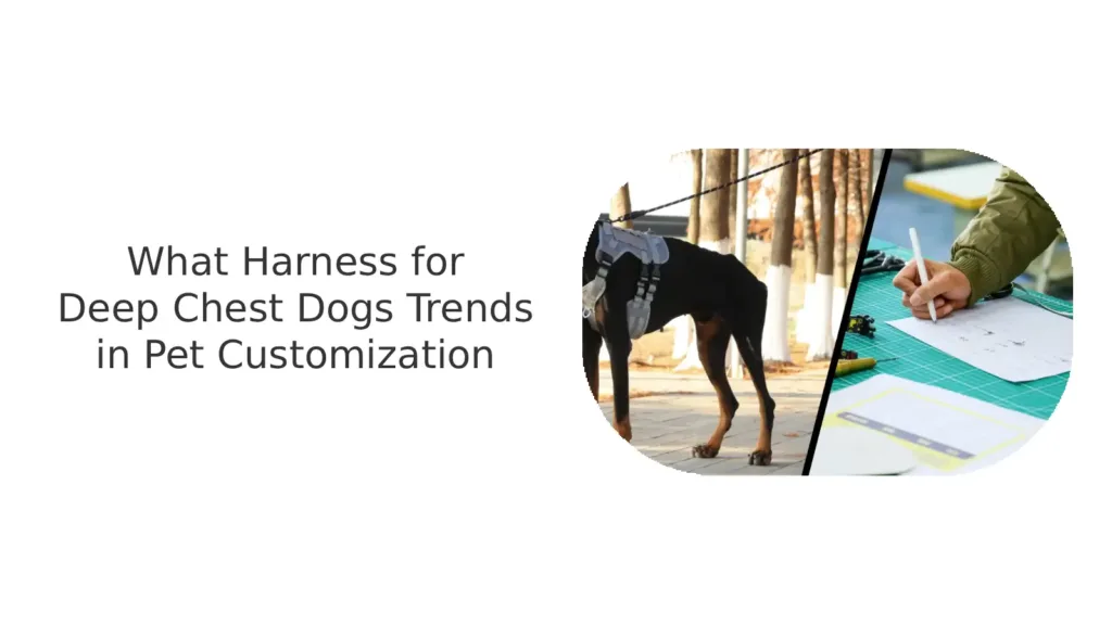 Customized Pet Harness Deep Trends