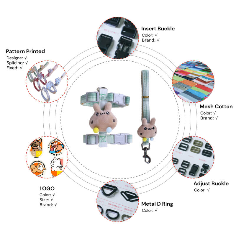 Lazy Bunny No Pull Dog Harness