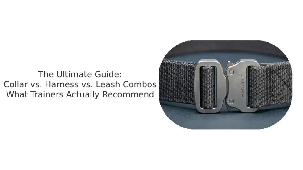 Collar vs Harness vs Leash Trainer Guide