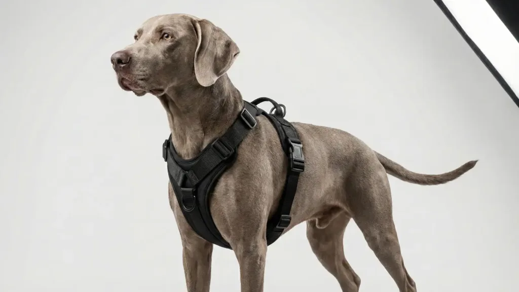 Dog Harness Y-Shape 5 Point Adjustment Tech