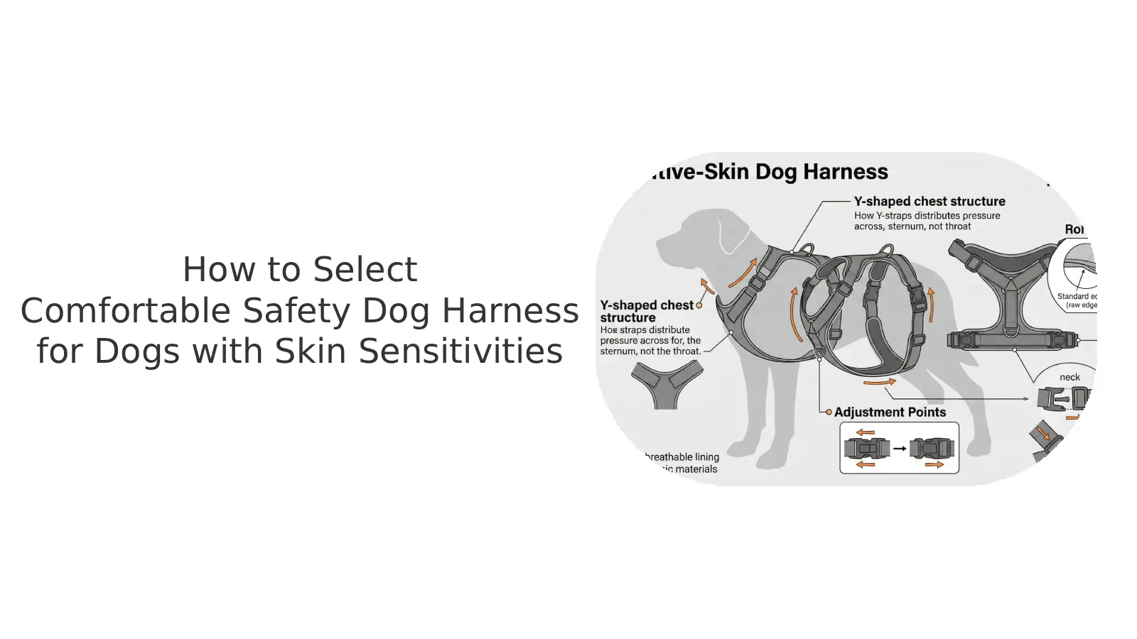 How to Choose a Harness for Dogs with Sensitive Skin Guide