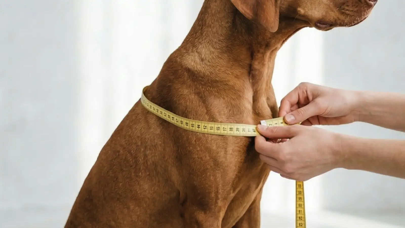 how to measure a dog for a harness, dog harness sizing guide, dog chest girth measurement, dog harness fit tips